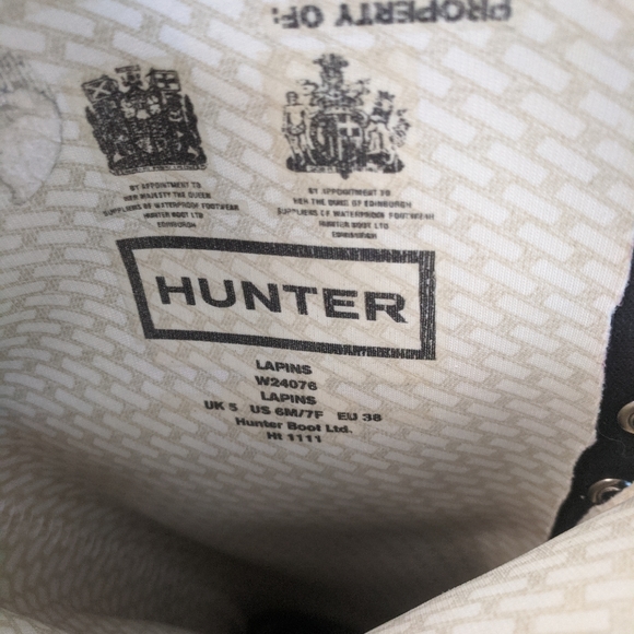 Hunter Boots Lapins Heeled Boots - Picture 5 of 5